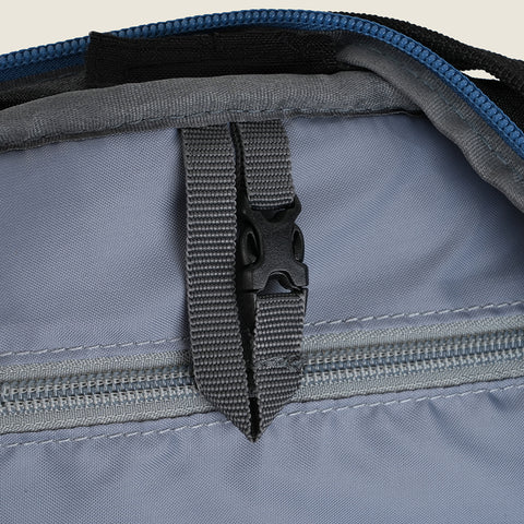 15L Inbounds Skiing Backpack (Black/Blue Steel)