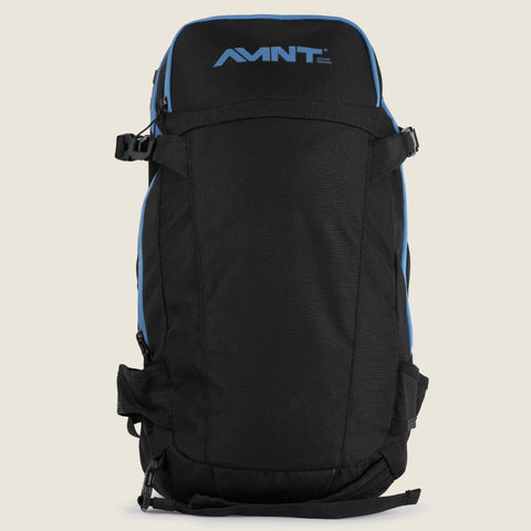 15L Inbounds Skiing Backpack (Black/Blue Steel) #contain