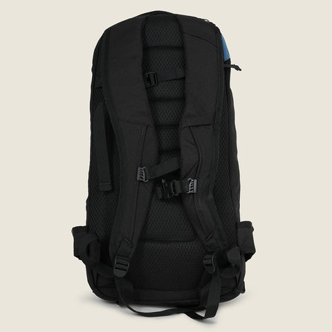 20L Inbounds Skiing Backpack (Black/Blue Steel) #contain