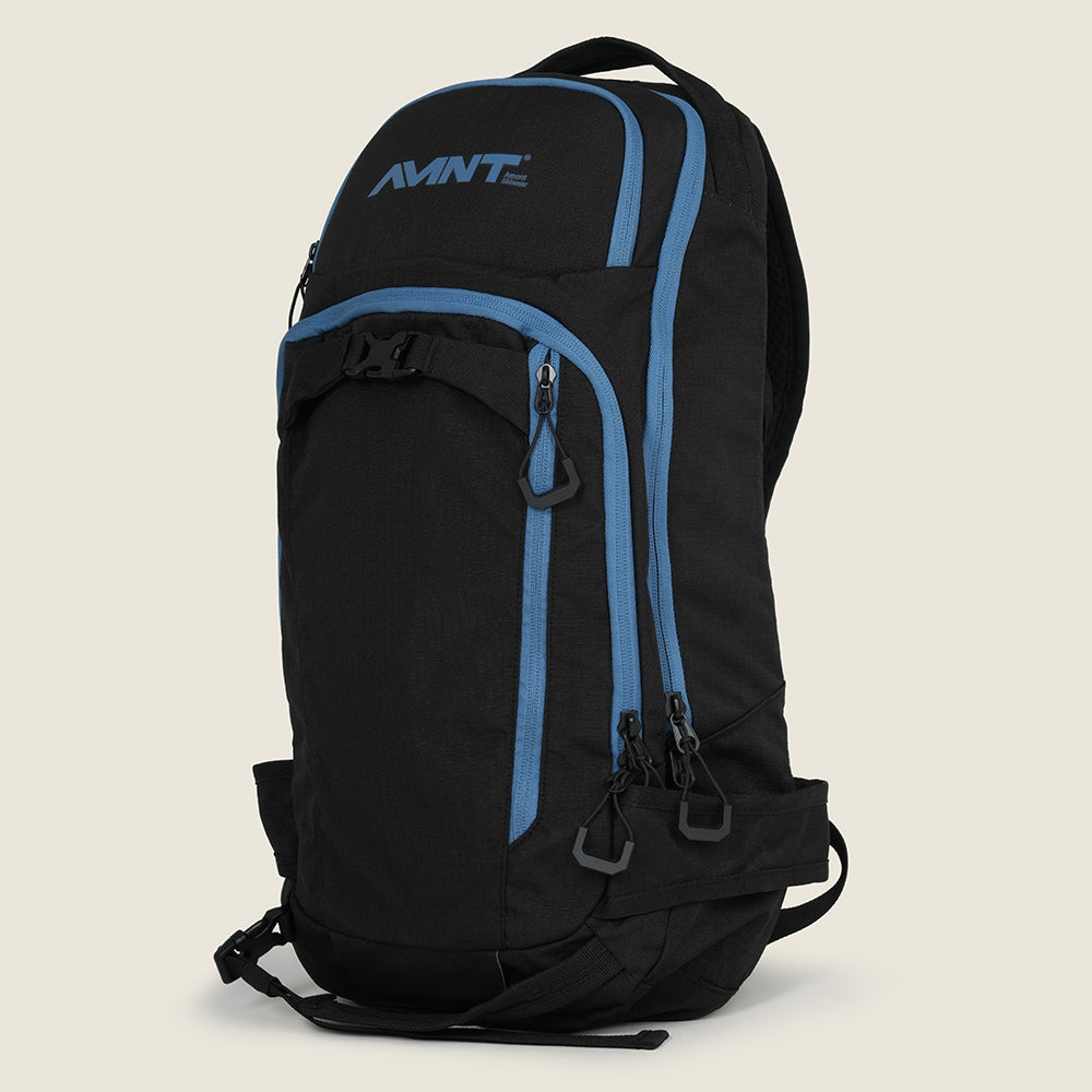 20L Inbounds Skiing Backpack (Black/Blue Steel) #contain