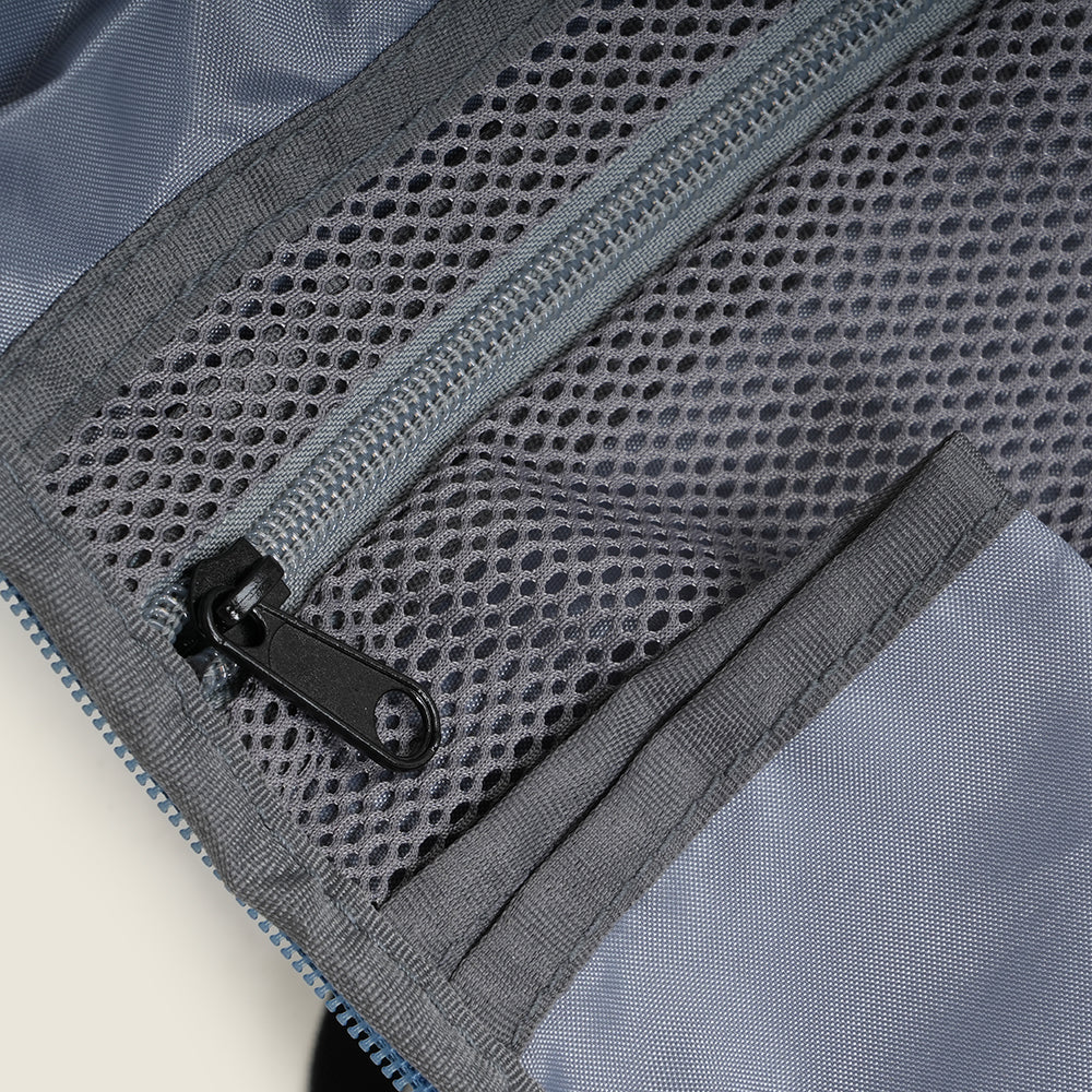 20L Inbounds Skiing Backpack (Black/Blue Steel)