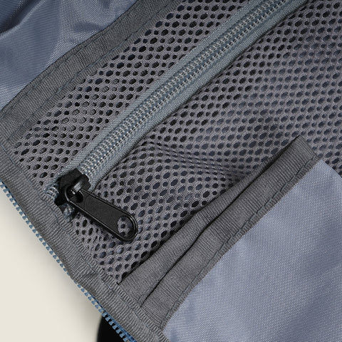20L Inbounds Skiing Backpack (Black/Blue Steel)