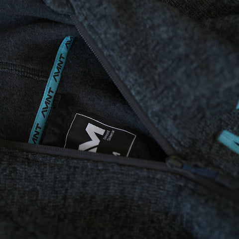 Mens Allalinhorn Fleece Jacket (Maritime Blue) #contain