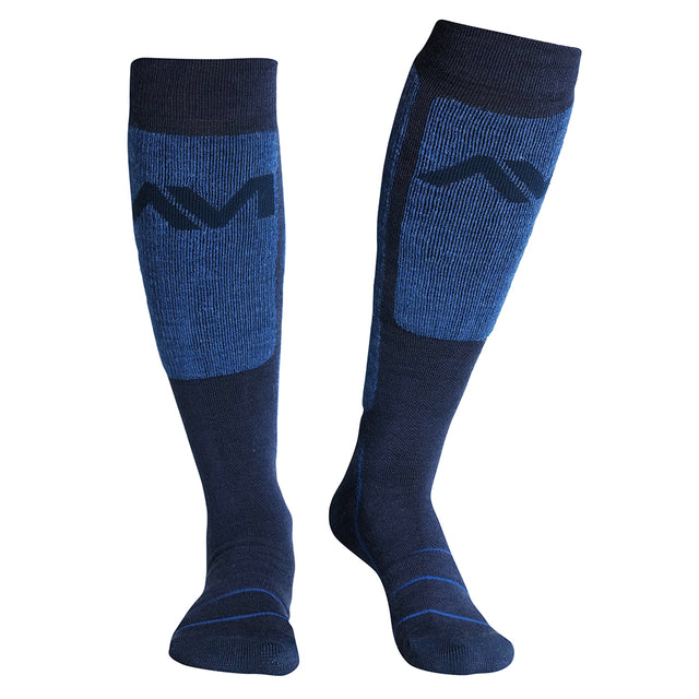 Finsteraarhorn Merino Ski Socks (Maritime/Limoges) #contain