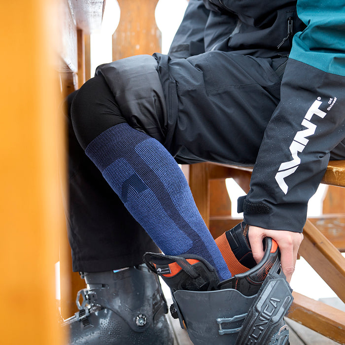 Finsteraarhorn Merino Ski Socks (Maritime/Limoges) @25