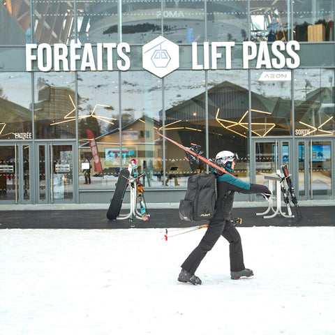 Furano Ski Racer Backpack (Black) @75