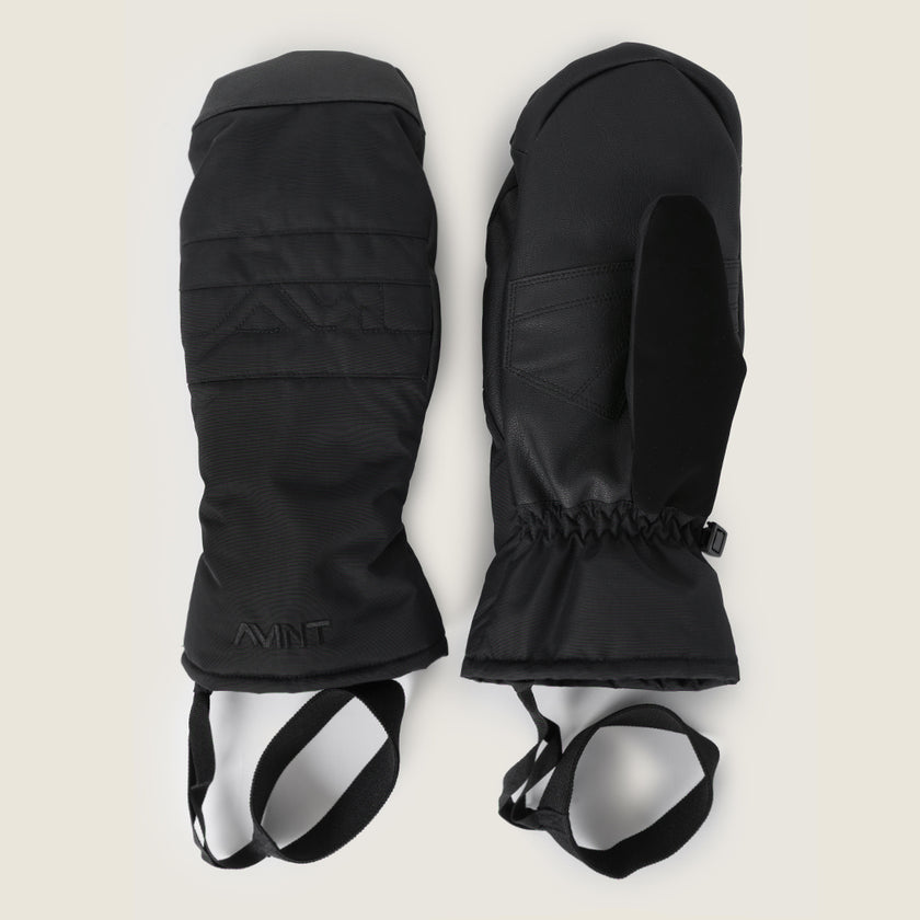 Garmisch Insulated Ski Mittens (Black) #contain