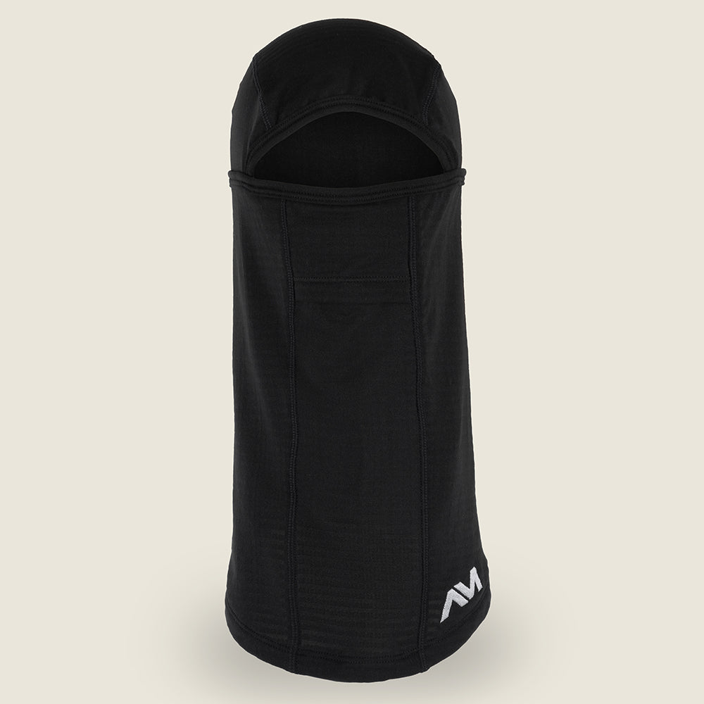 Gaskill Grid Fleece Balaclava (Black) #contain