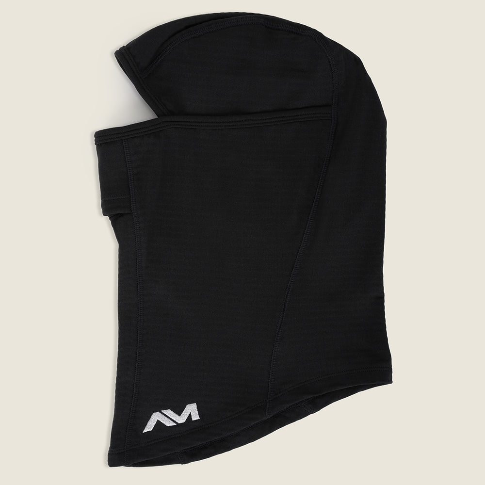 Gaskill Grid Fleece Balaclava (Black) #contain