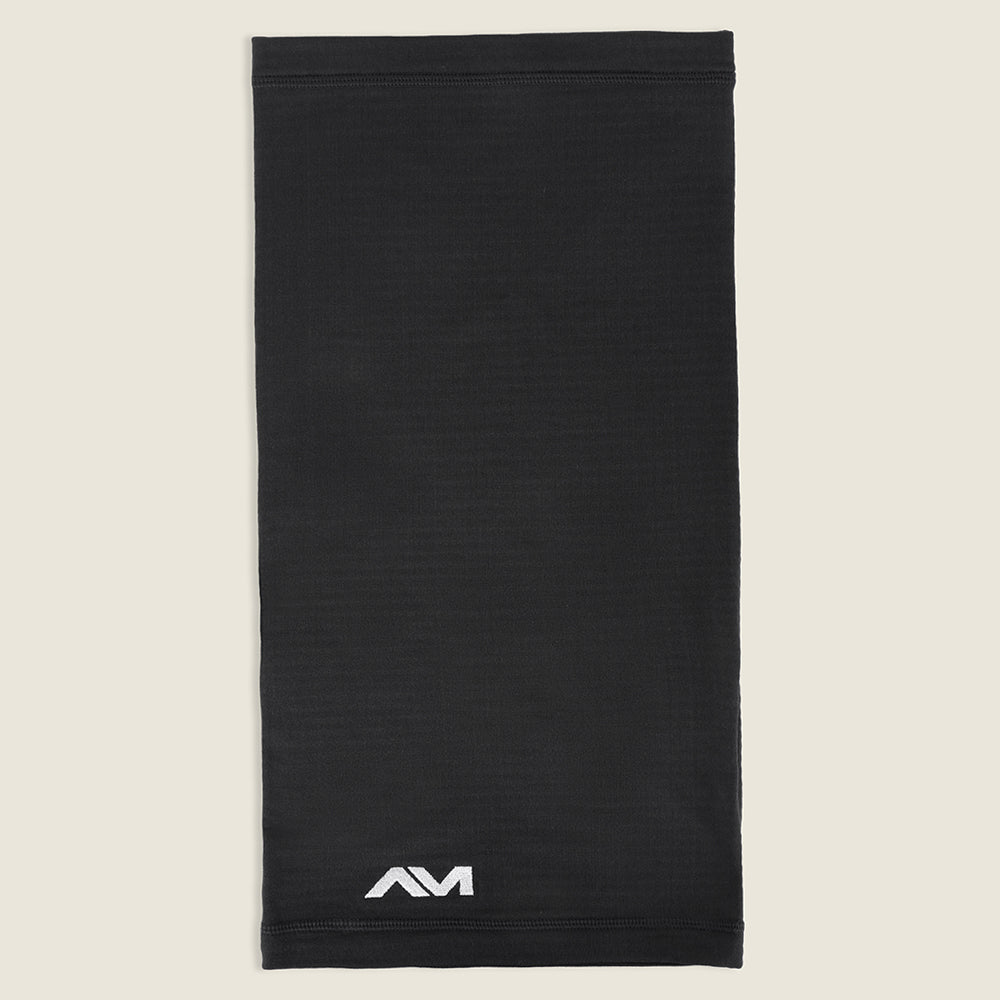Gaskill Grid Fleece Neck Warmer (Black) #contain