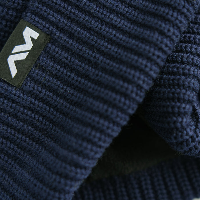 Goenne Merino Blend Fleece Lined Beanie (Maritime)