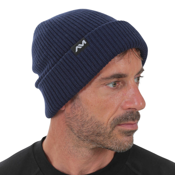 Goenne Merino Blend Fleece Lined Beanie (Maritime)