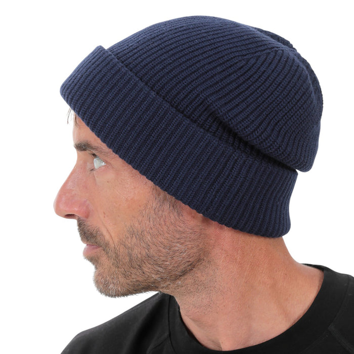 Goenne Merino Blend Fleece Lined Beanie (Maritime)