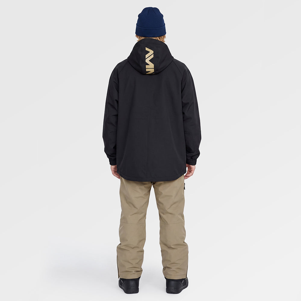Gryndel Softshell Snow Hoodie (Black) ✦AI