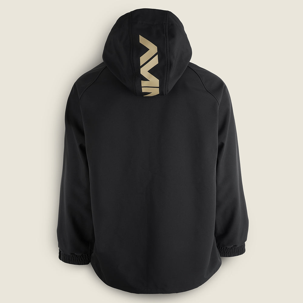 Gryndel Softshell Snow Hoodie (Black) #contain