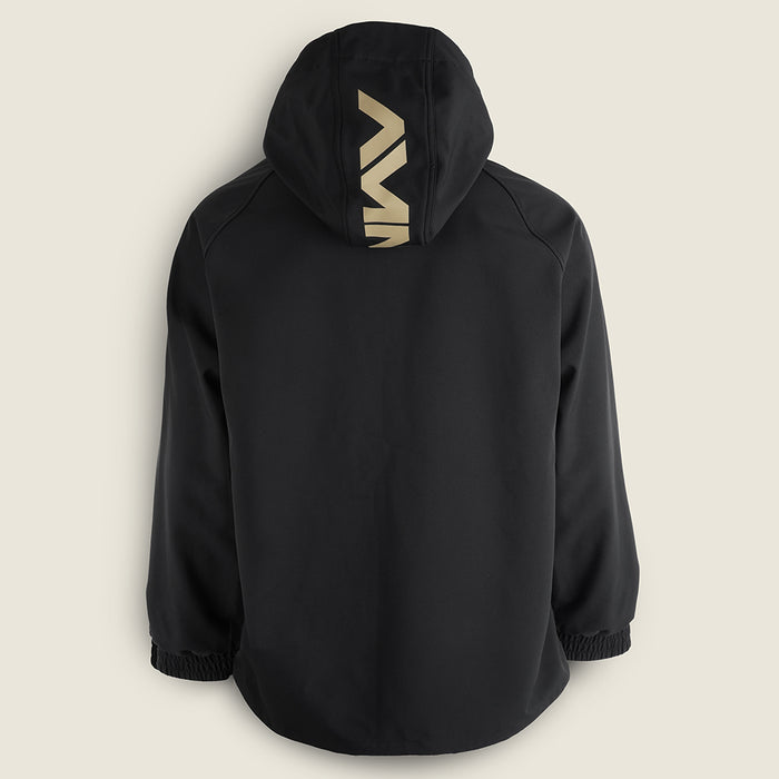 Gryndel Softshell Snow Hoodie (Black) #contain
