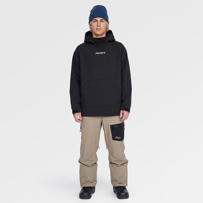 Gryndel Softshell Snow Hoodie (Black) ✦AI