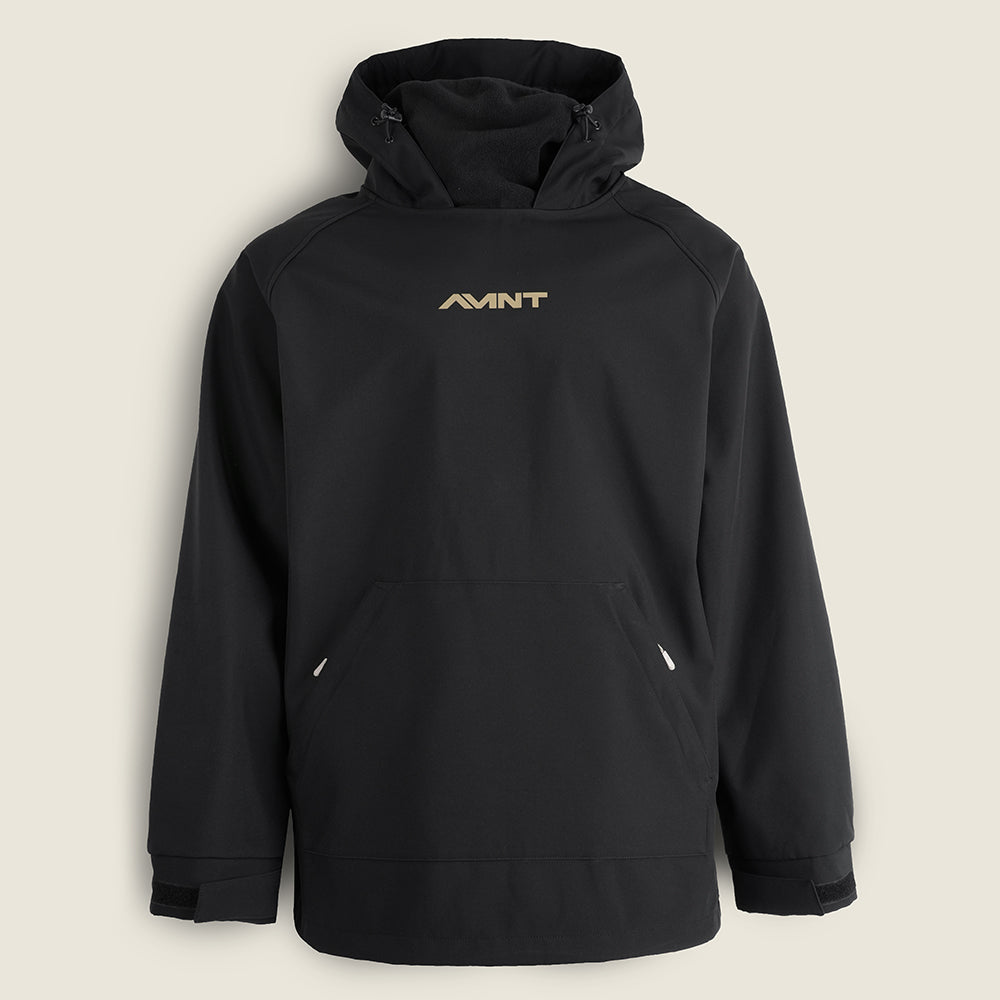 Gryndel Softshell Snow Hoodie (Black) #contain