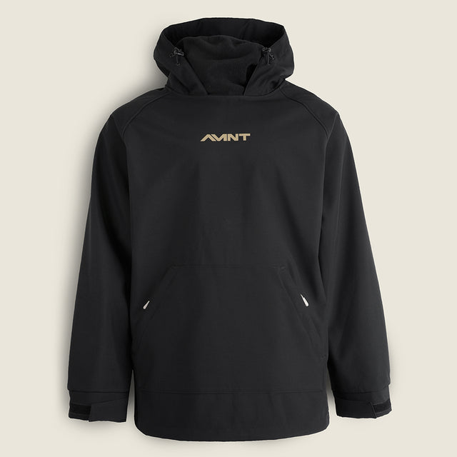 Gryndel Softshell Snow Hoodie (Black) #contain