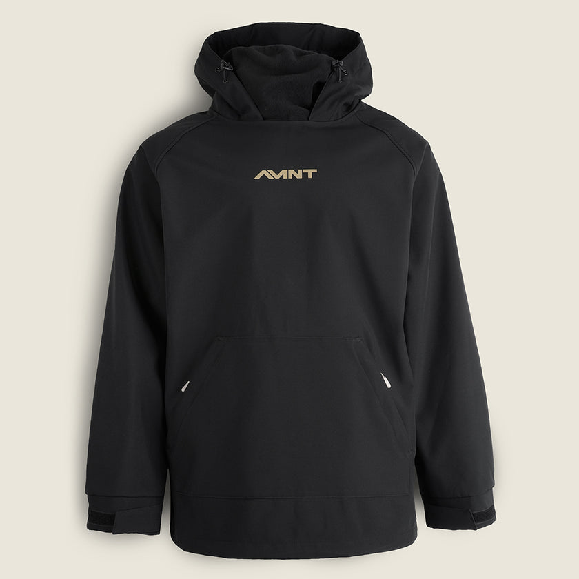 Gryndel Softshell Snow Hoodie (Black) #contain