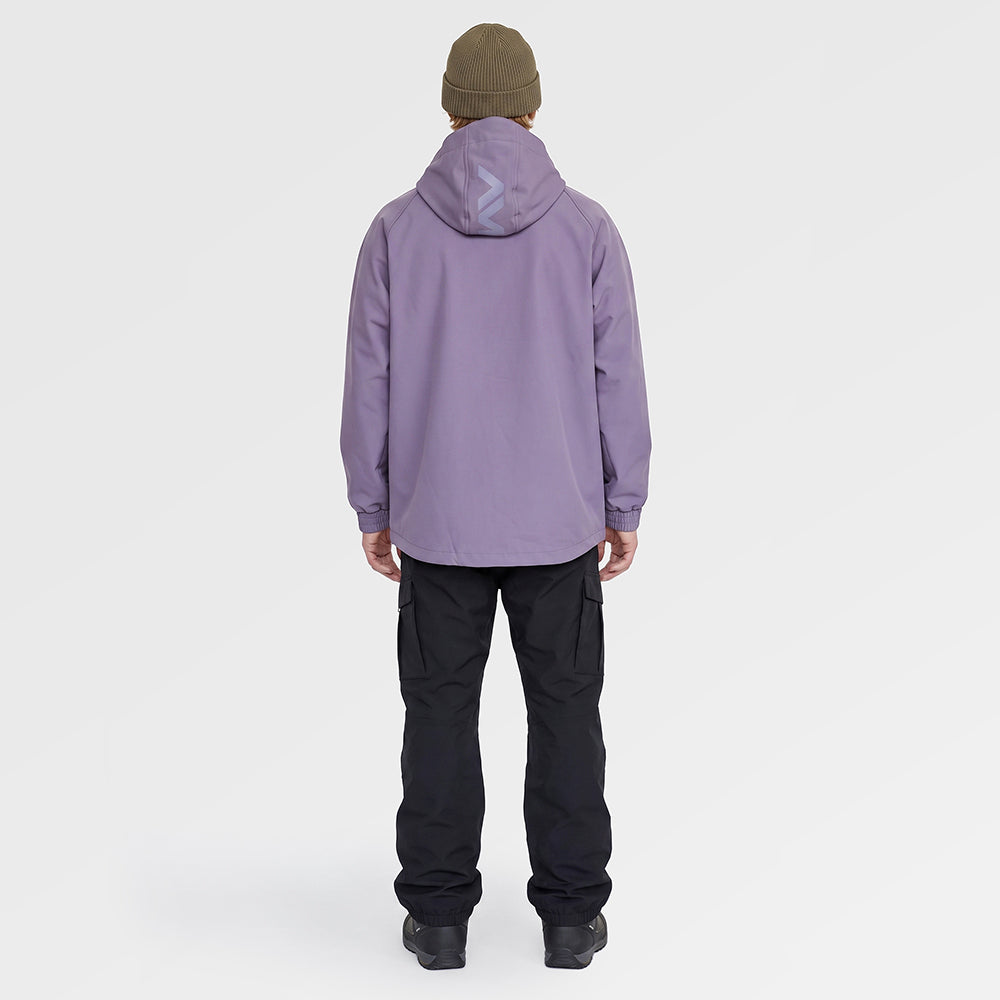 Gryndel Softshell Snow Hoodie (Purple Sage) ✦AI