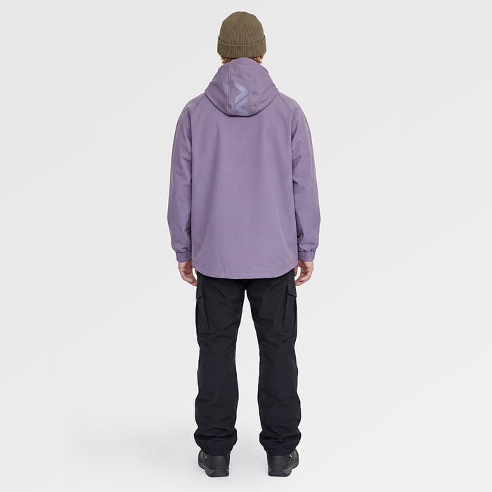 Gryndel Softshell Snow Hoodie (Purple Sage) ✦AI