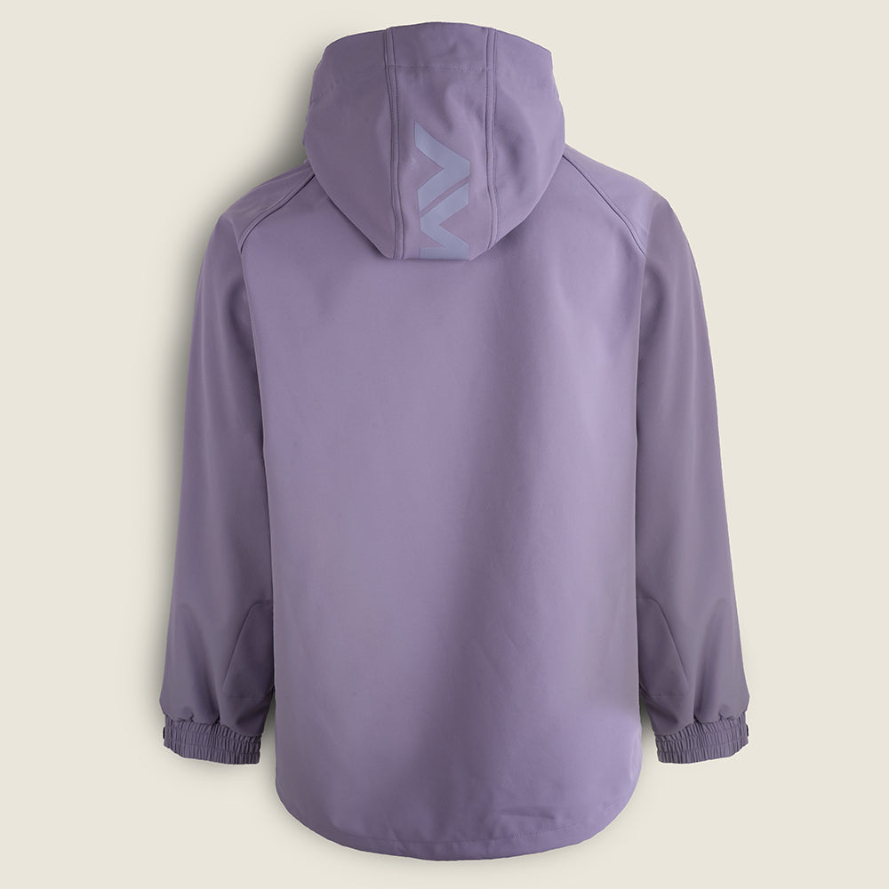 Gryndel Softshell Snow Hoodie (Purple Sage) #contain