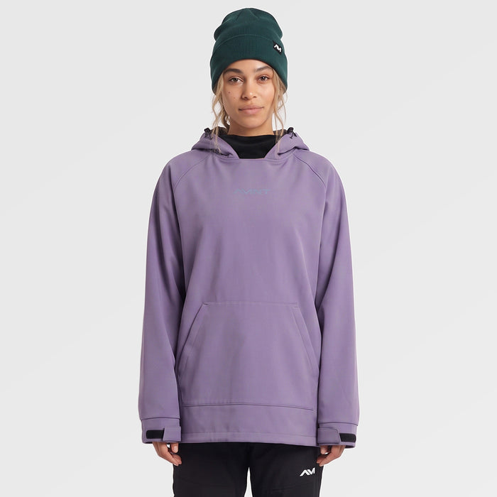 Gryndel Softshell Snow Hoodie (Purple Sage) ✦AI