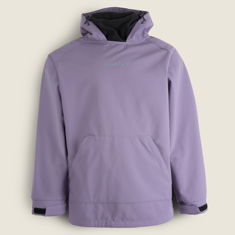 Gryndel Softshell Snow Hoodie (Purple Sage) #contain