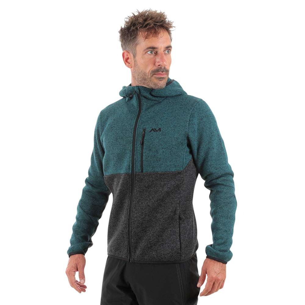 Mens Allalinhorn Sweater Fleece Jacket (Dark Sea Melange)