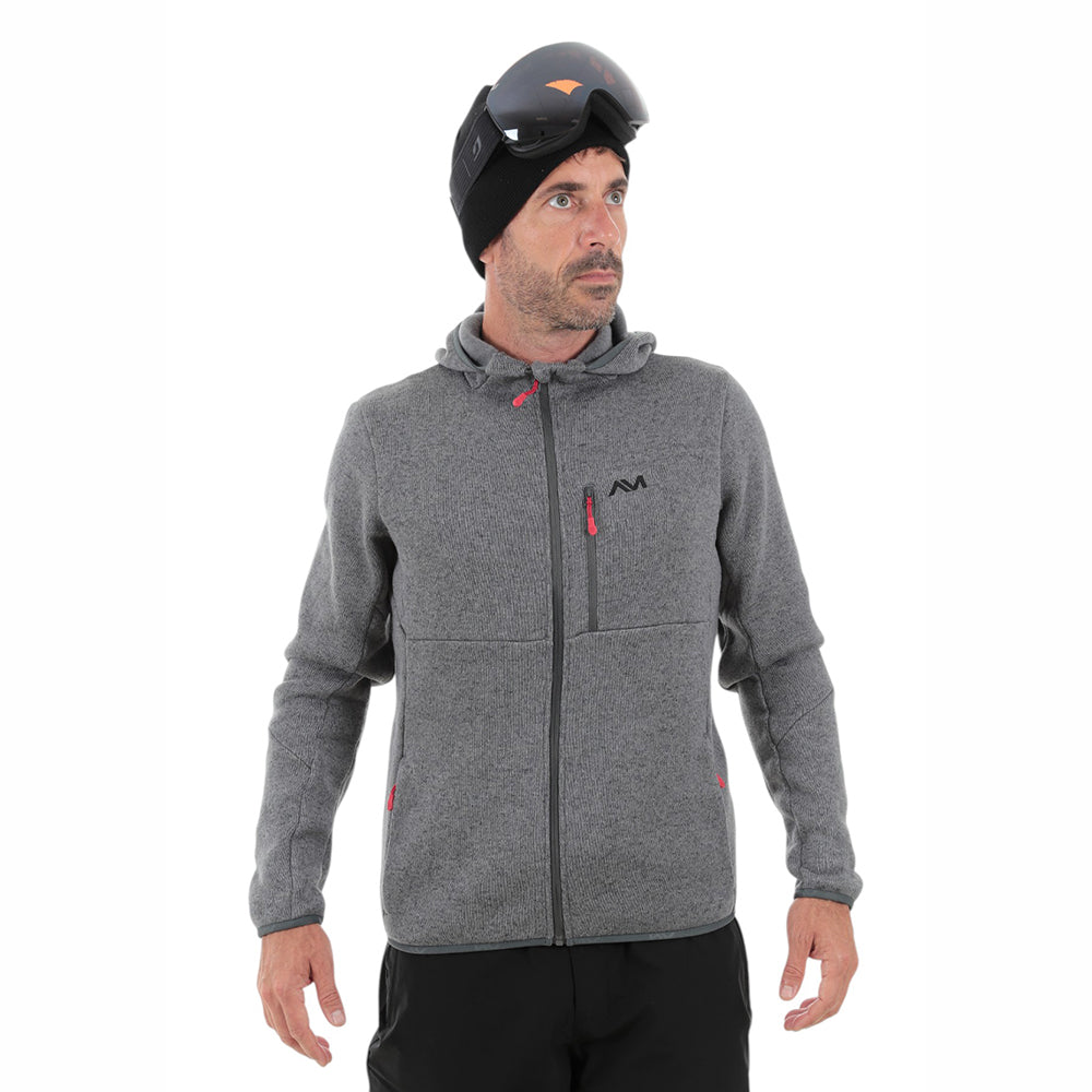 Mens Allalinhorn Sweater Fleece Jacket (Smoked Pearl Melange)