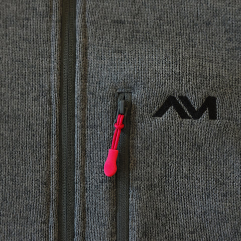 Mens Allalinhorn Sweater Fleece Jacket (Smoked Pearl Melange) #contain