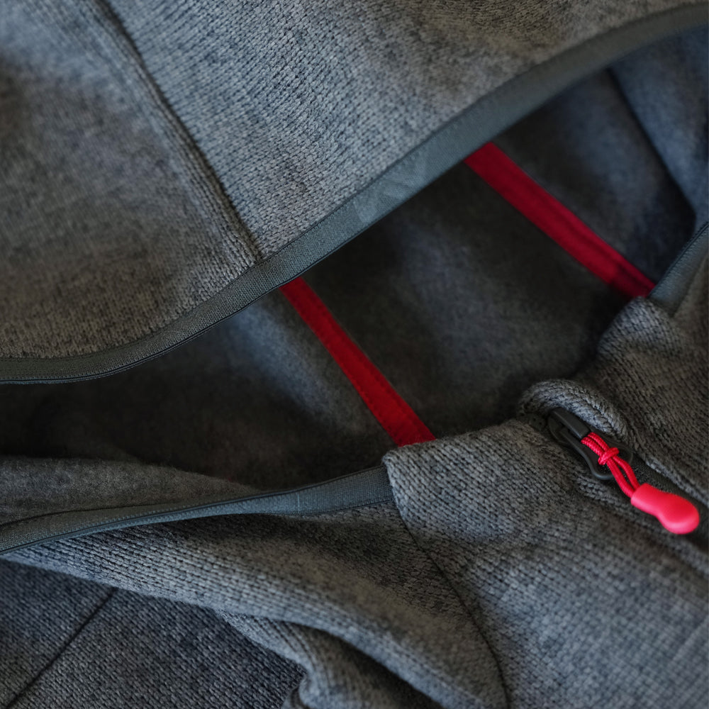 Mens Allalinhorn Sweater Fleece Jacket (Smoked Pearl Melange) #contain