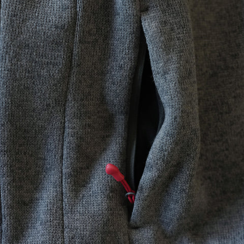 Mens Allalinhorn Sweater Fleece Jacket (Smoked Pearl Melange) #contain