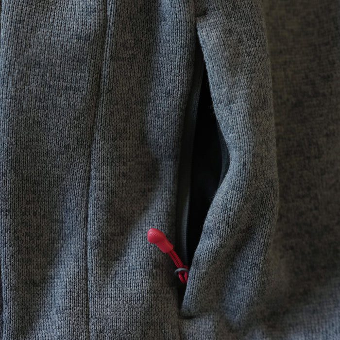 Mens Allalinhorn Sweater Fleece Jacket (Smoked Pearl Melange) #contain