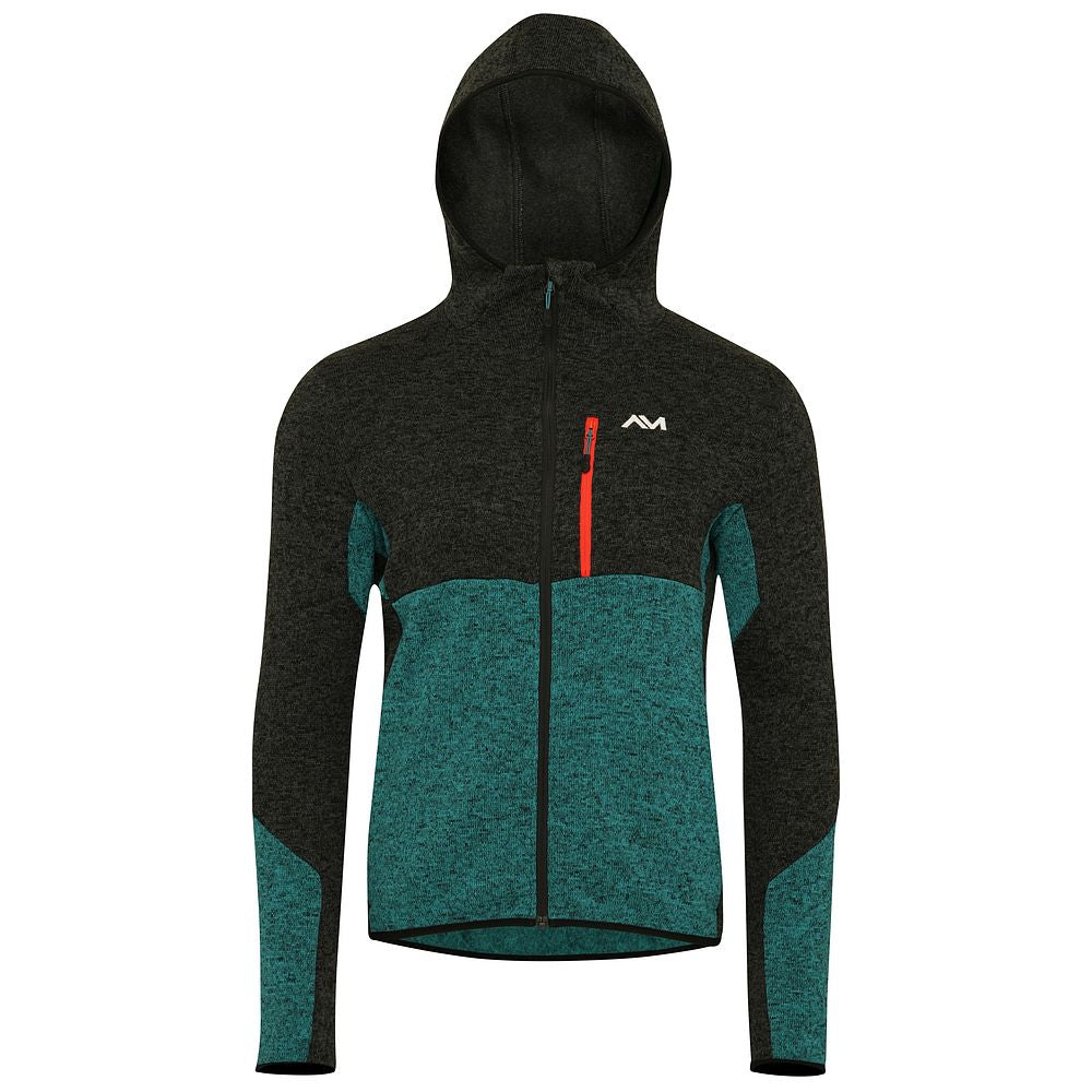 Mens Allalinhorn Sweater Fleece Jacket (Pagoda Blue Melange) #contain