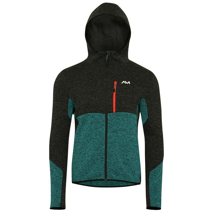Mens Allalinhorn Sweater Fleece Jacket (Pagoda Blue Melange) #contain