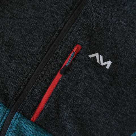 Mens Allalinhorn Sweater Fleece Jacket (Pagoda Blue Melange)