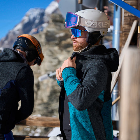 Mens Allalinhorn Sweater Fleece Jacket (Pagoda Blue Melange)