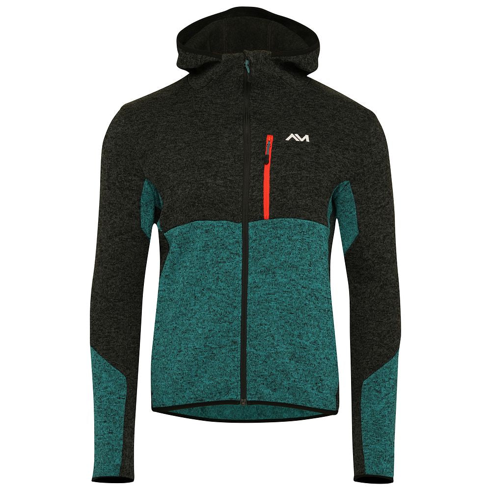 Mens Allalinhorn Sweater Fleece Jacket (Pagoda Blue Melange) #contain