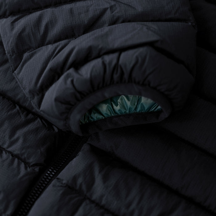 Mens Fiescherhorn Hooded Down Jacket (Black)