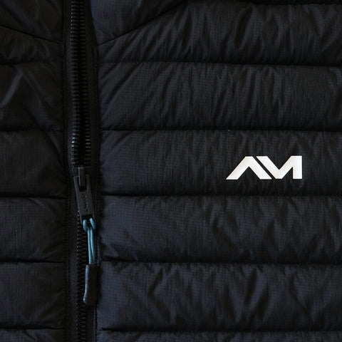 Mens Fiescherhorn Hooded Down Jacket (Black)