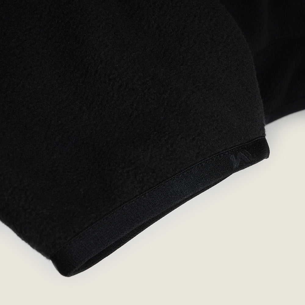 Mens Genepy Full Zip Fleece (Black/Fields of Rye)