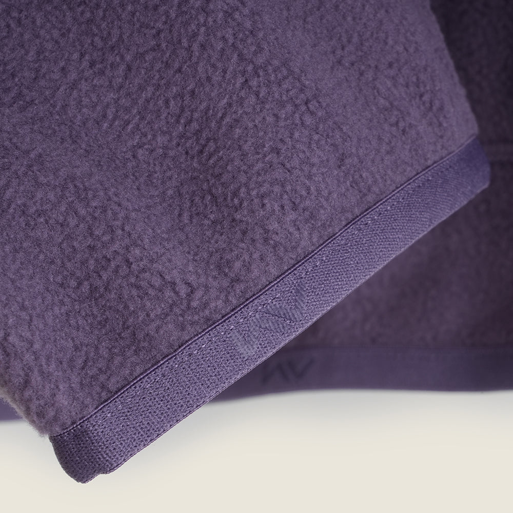 Mens Genepy Full Zip Fleece (Purple Sage/Black)