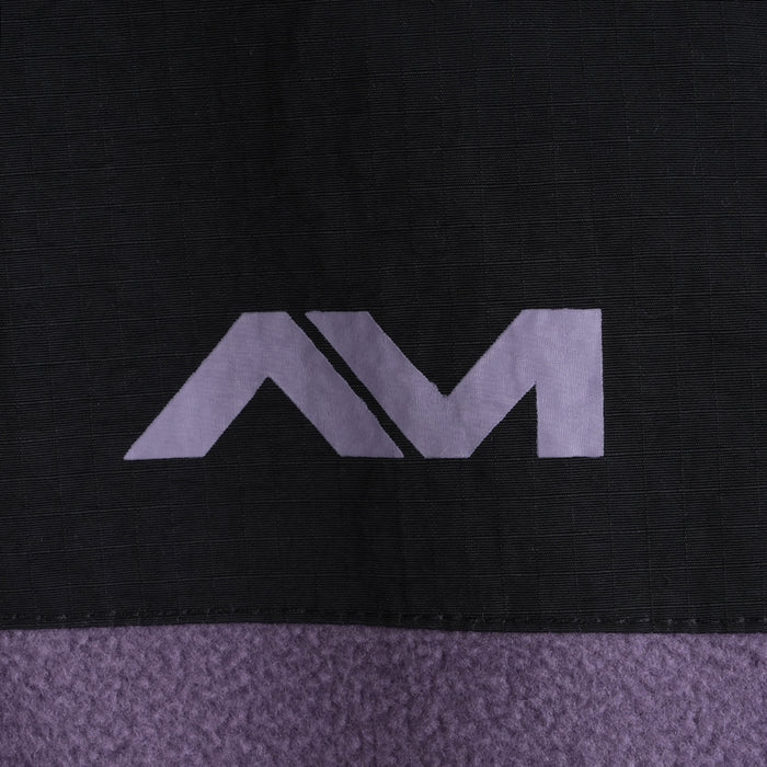 Mens Genepy Full Zip Fleece (Purple Sage/Black)
