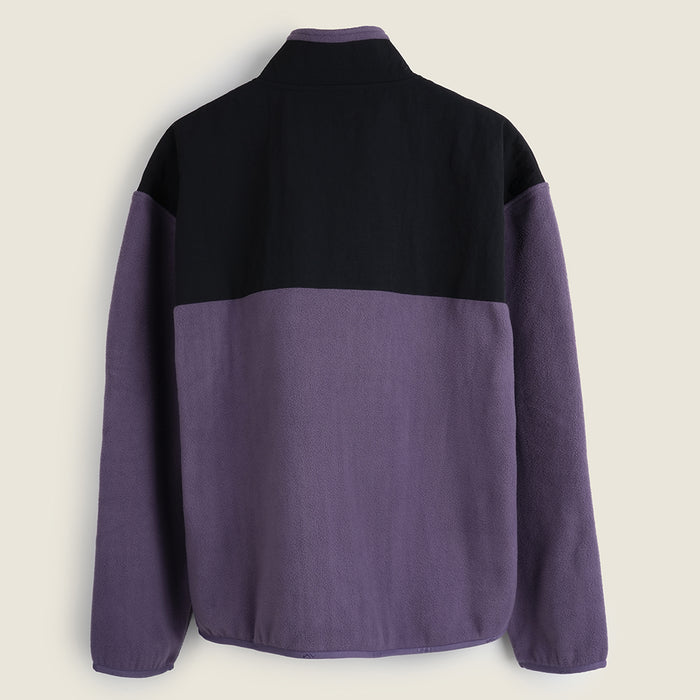 Mens Genepy Full Zip Fleece (Purple Sage/Black) #contain