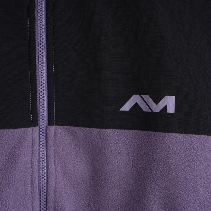 Mens Genepy Full Zip Fleece (Purple Sage/Black)