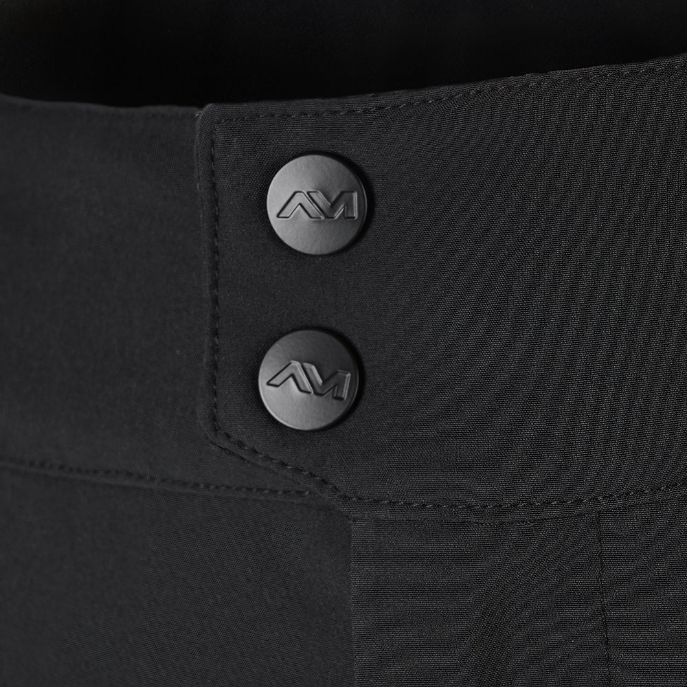 Mens Gorvik Insulated Snow Trousers (Black/Fields of Rye)