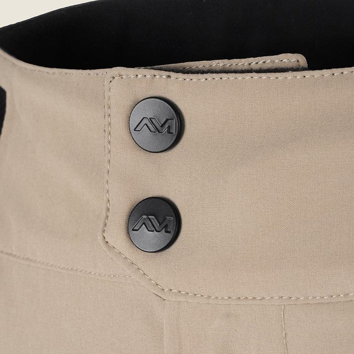 Mens Gorvik Insulated Snow Trousers (Fields of Rye/Black)