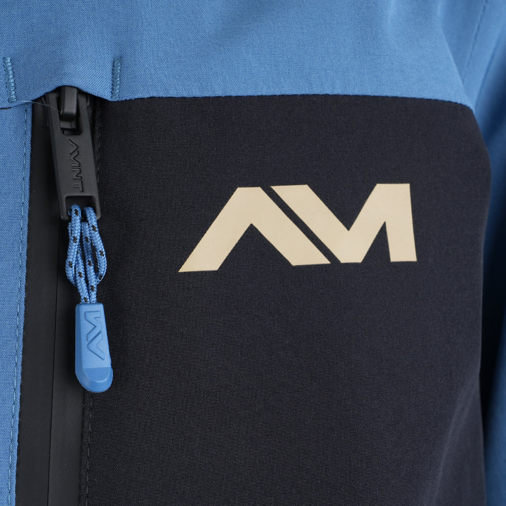 Mens Goulotte Insulated Snow Jacket (Blue Steel/Black/Fields of Rye)